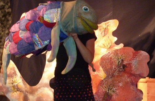Der Regenbogenfisch im Grazer Kindermuseum