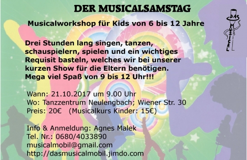 Musicalworkshop für Kinder