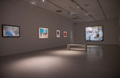 Ausstellungsansicht Helen Frankenthaler. Malerische Konstellationen, Foto: Wolfgang Skokanitsch