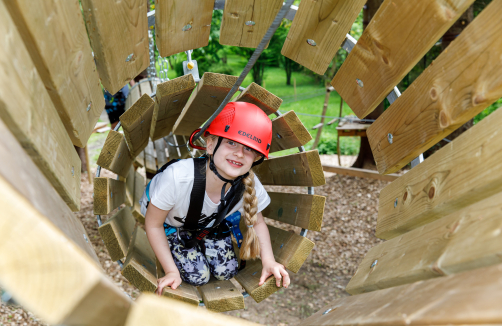 Kletterpark im Lipizzanergestüt Piber in Köflach
