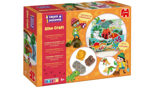 Gewinnspiel: Kreativset Create & Discover - Dino Craft von Jumbo 