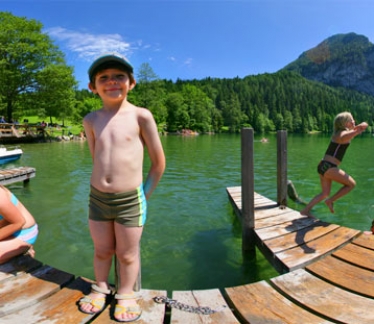 ©Schwimmvergnügen Gleinkersee bei Windischgarsten