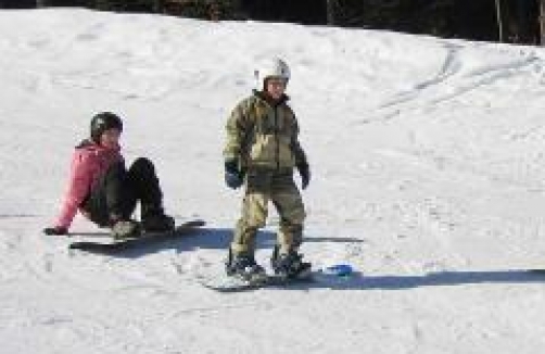 Langlaufen und Snowboarden lernen in Leutasch