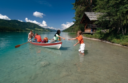 Bootsfahrt am See