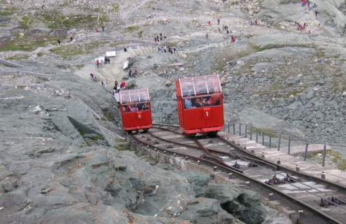 Großglockner Gletscherbahn in Heiligenblut
