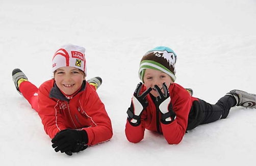 Langlaufen und Snowboarden lernen in Leutasch