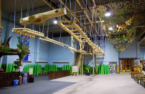 Hängebrücke_Jungle inDoor Playland