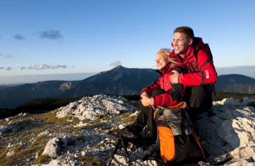 Niederösterreich-Werbung/Robert Herbst - Wandern auf der Rax