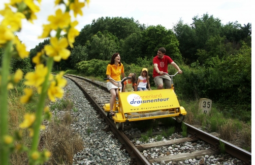 Sonnenland Mittelburgenland - Draisinentour