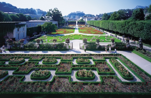 Tourismus Salzburg - Mirabellgarten