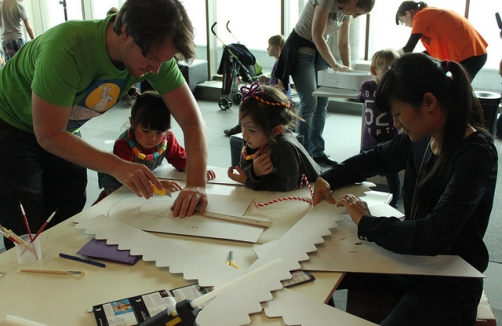 Family-Tour im Ars Electronica Center Linz