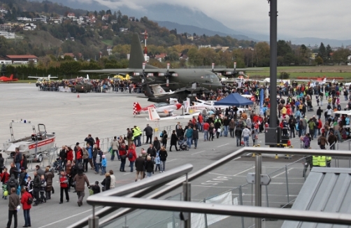 Flughafenfest am Innsbrucker Flughafen