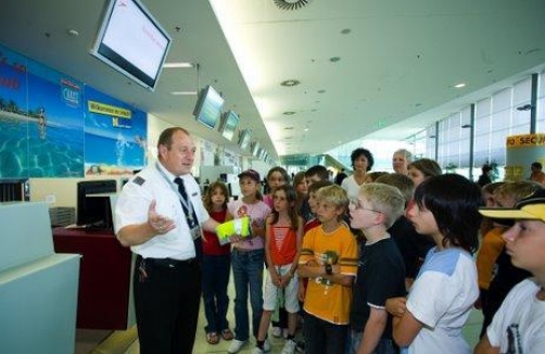 Führungen durch den Flughafen Graz