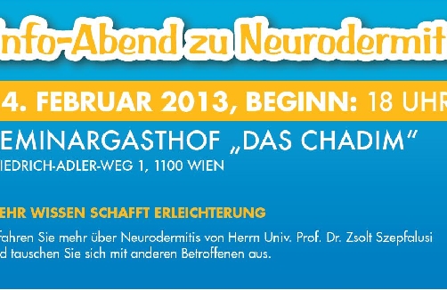 Info-Abend zu Neurodermitis