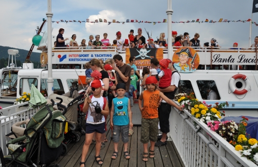 Piratenschifffahrt auf dem Wörthersee