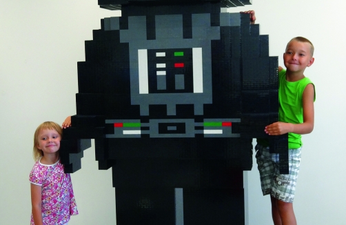 LEGO Star Wars Darth Vader Bauevent auf der Wunderwelt Modellbau