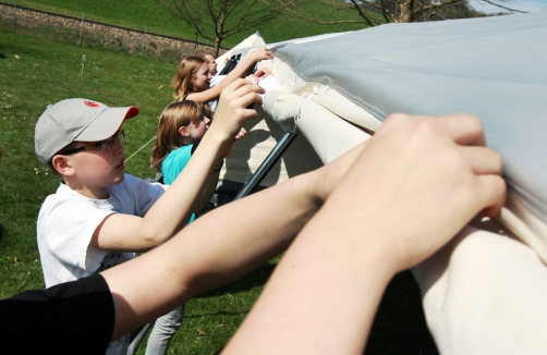 Schulausflug ins Energy Camp im Pielachtal