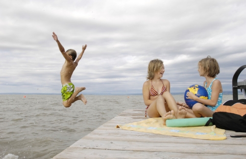 Schwimmfestival im Seebad Mörbisch