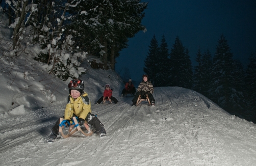 Söll Rodelbahnen Hexenritt und Mondrodelbahn