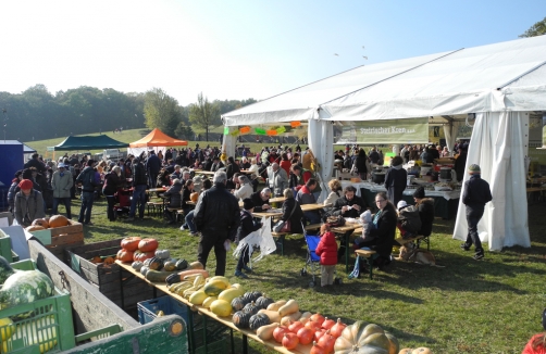 Kürbisfest Am Himmel