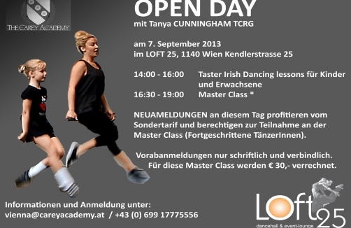 Irish Dance mit Careyacademy in Wien