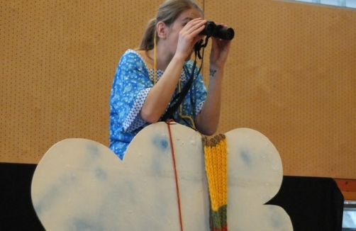 Die Wolle der Frau Holle im Grazer Kindermuseum