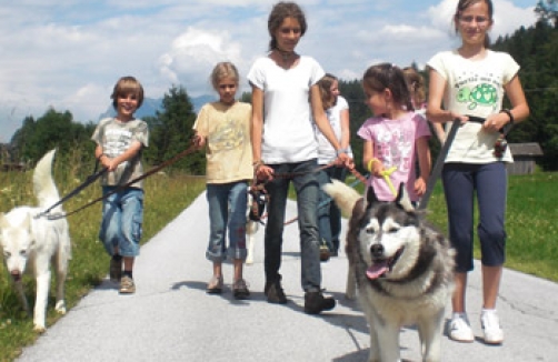 Kindergeburtstag auf der Husky Ranch Angerberg