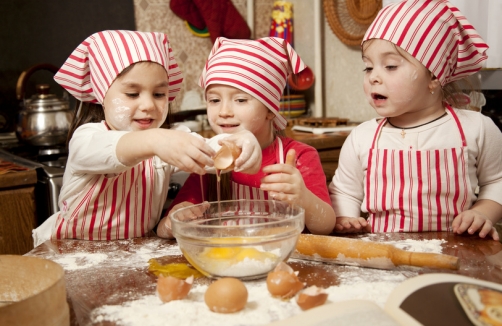 Pizza backen mit Kindern