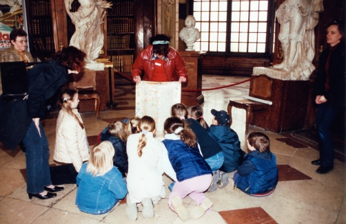 Magische Tierwesen in der Nationalbibliothek in Wien