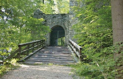 Ruine Plainburg in Großgmain