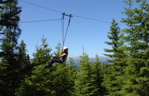 Flying Fox - Rieglerhütte am Kreischberg