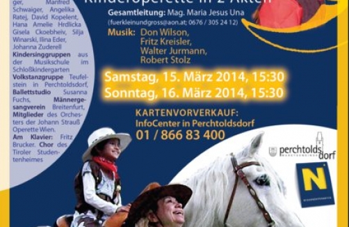 Ein Cowboy auf dem Mond in Perchtoldsdorf