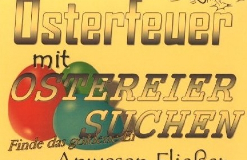 Osterfeuer mit Ostereiersuche in Lannach