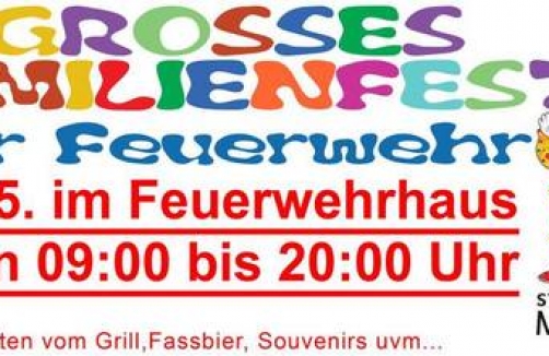 Großes Familienfest der Feuerwehr in Mödling