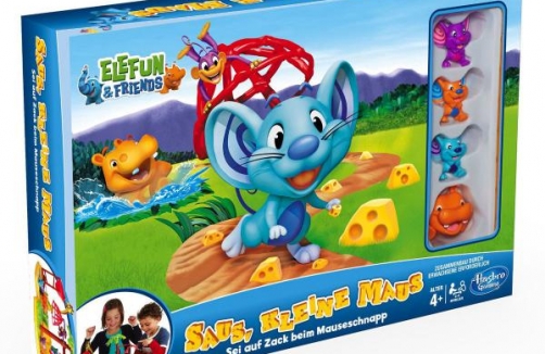 Gewinne eines von 14 Gesellschaftsspielen von Hasbro und Ravensburger