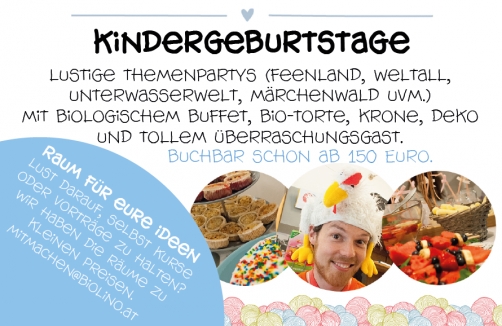 Bio-Kindergeburtstage im Biolino