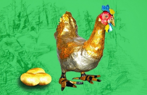 Fest der Hühnerküken in Traunstein