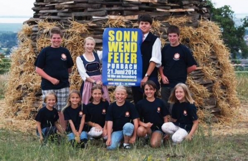 Sonnwendfeier am Rosenberg im Burgenland
