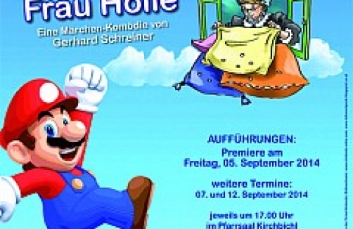 Super Mario rettet Frau Holle in Kirchbichl