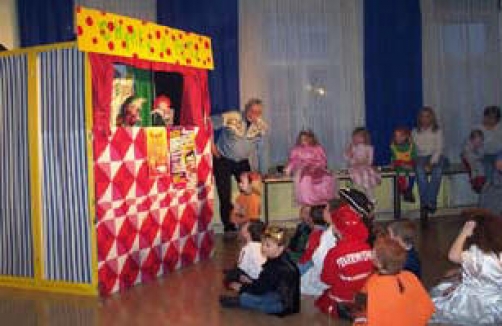 Der Kasperl bei den Kinderfreunden in Graz Jakomini