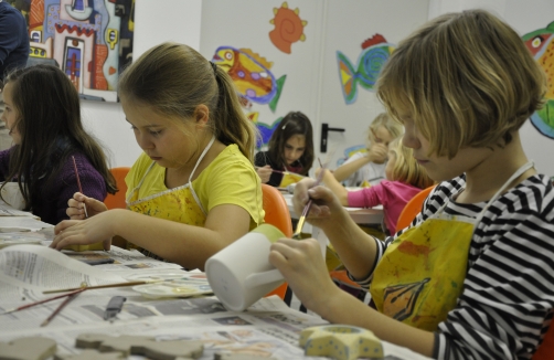 Kinder Kreativkurs "Keramik bemalen"