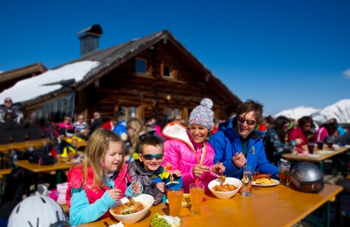 TVB Raurisertal - Familie auf der Hütte