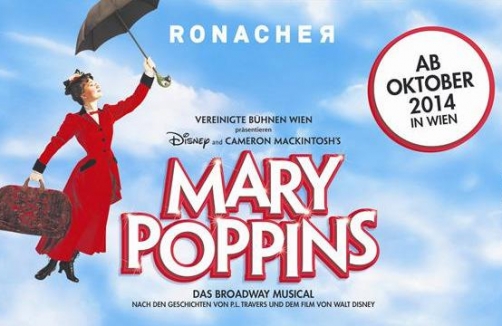 Gewinne Karten für "Mary Poppins" im Ronacher