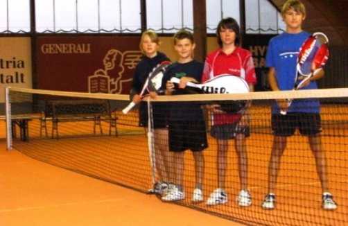 Tennis in der Sporthalle Bregenz