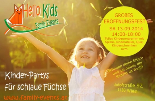 Hello Kids – Eröffnungsfest in Wien