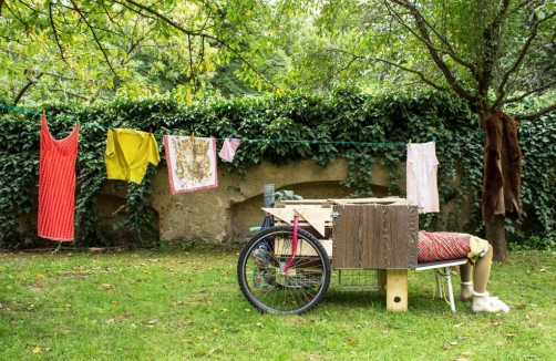 Die Eine im Park im Kulturlabor Stromboli