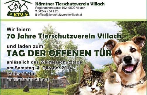 Tag der offenen Tür Kärntner Tierschutzverein 