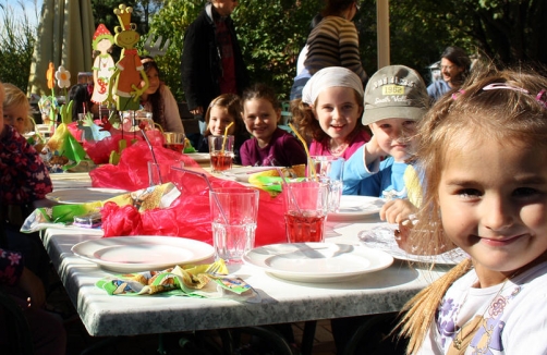 Kindergeburtstag auf dem Reiterhof Rapoldi