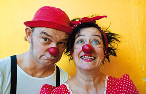 Clownduo Herbert und Mimi im Kammgarn Hard