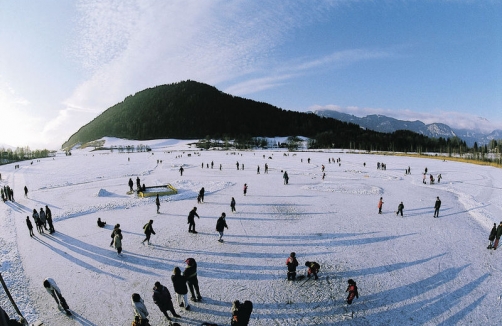 Eislaufen am Putterersee